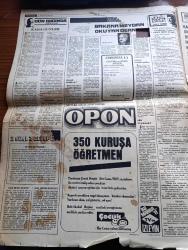 Halk'a Ve Olaylara Tercüman Gazetesi - 11 Şubat 1978 - Acı Fakat Gerçek Dış Borç Ödeyemiyoruz - 650 Milyon Dolar Kredinin Vadesi Geldi Geçti Ödeme Yapamadık - Bülent Ecevit Vergi Adaletini Sağlayıcı Yasa Tasarısı Hazırlanıyor - Kontrgerilla Konusu Senato'yu Da Karıştırdı - 27 Ülkücü Kuruluş Hükümet Anarşi Ve Terörü Teşvik Ediyor Dedi - Kuyruklu Yıldız'ın Amacı Nedir Acaba Yazan Rauf Tamer Köşe Yazısı - DİSK Genel Başkanı Abdullah Baştürk Türk İş DİSK'in İlkelerini Benimserse İki Kuruluş Birleşebilir - Koca Mustafa Yazan Ve Çizen Aydın Ali Ustaoğlu - Türkiye'deki Afrika Yazı Erkan Yiğit Fotoğraflar Tancan Baltalı Yazı Dizisi - Hafız Esat Suriyeli Seçmenlerin Yüzde 99,6'sının Oyları İle Tekrar Başkan Seçildi - Malkoçoğlu Yazan Ve Çizen Ayhan Başoğlu - Asrımızın Koca Yusufları Yazan Ali Gümüş Yazı Dizisi - Akıncılar Beyi Doğan Yazan Ve Çizen Refet Kartal - Fenerbahçeli Cemil Turan Başkan Adayı Oldu - Arjantin 78 Dünya Kupası Finalistleri Yazan Kemal Belgin Murat Öktem