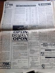 Halk'a Ve Olaylara Tercüman Gazetesi - 11 Şubat 1978 - Acı Fakat Gerçek Dış Borç Ödeyemiyoruz - 650 Milyon Dolar Kredinin Vadesi Geldi Geçti Ödeme Yapamadık - Bülent Ecevit Vergi Adaletini Sağlayıcı Yasa Tasarısı Hazırlanıyor - Kontrgerilla Konusu Senato'yu Da Karıştırdı - 27 Ülkücü Kuruluş Hükümet Anarşi Ve Terörü Teşvik Ediyor Dedi - Kuyruklu Yıldız'ın Amacı Nedir Acaba Yazan Rauf Tamer Köşe Yazısı - DİSK Genel Başkanı Abdullah Baştürk Türk İş DİSK'in İlkelerini Benimserse İki Kuruluş Birleşebilir - Koca Mustafa Yazan Ve Çizen Aydın Ali Ustaoğlu - Türkiye'deki Afrika Yazı Erkan Yiğit Fotoğraflar Tancan Baltalı Yazı Dizisi - Hafız Esat Suriyeli Seçmenlerin Yüzde 99,6'sının Oyları İle Tekrar Başkan Seçildi - Malkoçoğlu Yazan Ve Çizen Ayhan Başoğlu - Asrımızın Koca Yusufları Yazan Ali Gümüş Yazı Dizisi - Akıncılar Beyi Doğan Yazan Ve Çizen Refet Kartal - Fenerbahçeli Cemil Turan Başkan Adayı Oldu - Arjantin 78 Dünya Kupası Finalistleri Yazan Kemal Belgin Murat Öktem