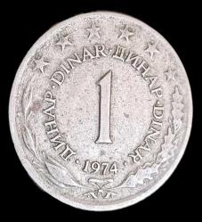 Yugoslavya 1974 1 Dinar