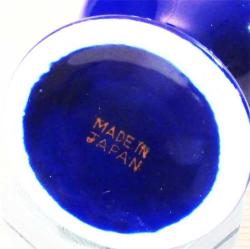 VİNTAGE JaPoN KOBALT PORSELEN GaZLı MASA ÇAKMAĞI...