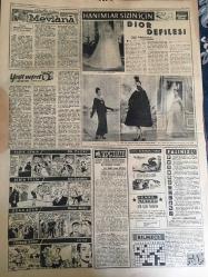 YENİ SABAH GAZETESİ 20 KASIM 1958 YIL :21 SAYI :7081---Muhtar seçimleri 1 yıl geri bırakıldı --CMP Üçüncü Büyük Kongresi---Bir kamyon uçuruma düştü :4 kişi öldü ,22 ağır yaralandı ---Zorlu  Kıbrıs için daima müzakereye hazırız dedi --İdealist DP lileri toplandı ---Tokat atan polis dün Merkez emrine alındı --Golkowski ,davasına dün İzmit de başlandı --Tokat da iki başlı bir çocuk doğdu --İstanbul un Cümbüşü :Siyavuşgil --Yüzlerce Mensucat İşçisi İşsiz Kalıyor ---İstanbul Rehberi --Sihirli kutu :Ankara da yine kaçak eşya bulundu --Zincirleme kavgada üç kişi yaralandı --- Ankara Göl Gazinosu :Hamiyet Yücesesi ---Real Madrid biletleri için bölgenin dikkati çekildi --Dün de Karagümrük Beşiktaş ı 2-0 yendi ---Azerbaycan Milli Takımı Geliyor --Seyyit Mısırlı beşinci oldu --Atletizm Federasyonunda Yeni Vazife Taksimi Yapıldı ---Turgay Londra ya gidiyor ---