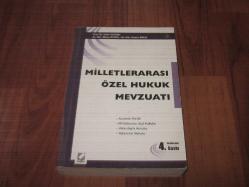 MİLLETLERARASI ÖZEL HUKUK MEVZUATI