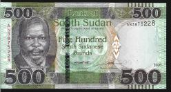 ** GÜNEY  SUDAN ( 500 * POUNDS ) 2020 - ÇİL