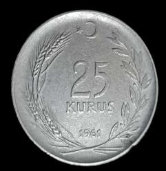 1961 25 Kuruş