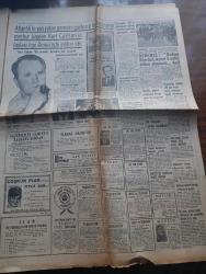 Hürriyet Gazetesi - 17 Ocak 1967 - Temyiz Başkanı İmran Öktem Eski Emniyet Müdürü Ahmet Demir Şahsen Menfaat Sağlamak İstemiştir Dedi - Makarios Çek Silahlarını Dağıtırsa Kıbrıs'a Birkaç Saat İçinde Silah Ve Asker Çıkartacağız - İstanbul'da Karakış - Bir Hakim Atatürk İlkelerine Aykırı Davranan Sakat Büyücü Avram Mizrahi'yi  Yıl Hapse Mahkum Etti - Casuslar Filmi Başrolde Gregory Peck Ve Sophia Loren Konak Sinemasında - Yeşil Çiçek Aşk Ve Macera Romanı Çizen Faruk Geç - Bizimkiler Yazan Kemal Bisalman Çizen Sezgin Burak - Resimli James Bond Mecmuası Çıkıyor - Büyük Şantör Tanju Okan Yeni Guneypark Gazinosunda - Göztepe Antrenörü Adnan Süvari'ye Göre Göztepe Şampiyonluk Yolunda ilerliyor - Haftanın Takımı Göztepe - Metin Oktay - Ogün Altıparmak - Fenerbahçe Toto Kupası Finaline Katılmıyor - Şike İçin Tedbir Alınıyor - Süleyman Demirel Boğaz Köprüsü İkinci 5 Yıllık Plana Alınacak Dedi - Foli Berjer Monokini Club - Fatma Girik Sürtüğün Kızı Filminde Fotoğraf - İtalyan Artist Gabriella