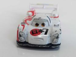 Disney Pixar Cars Arabalar 2 Dünya Grand Prix Japonya Shu Todoroki Diecast Beyaz Yarış Arabası - Haliyle