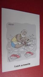 Uykusuz 2018 -İLKER ALTUNGÖR- Karikatür Temalı Kartpostal  FEDON