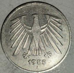 ALMANYA 1985 J   5 MARK