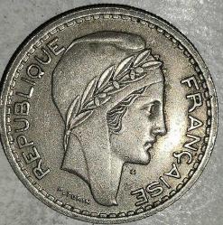 FRANSA 1948  10 FRANK