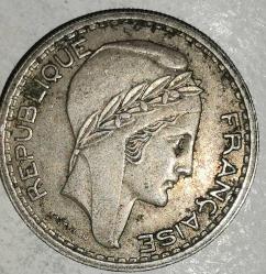 FRANSA 1949  10 FRANK