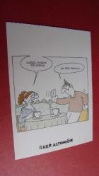 Uykusuz 2018 - İLKER ALTUNGÖK- Karikatür Temalı Kartpostal