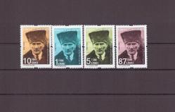 2023 Atatürk ve Cumhuriyet Konulu-2 Resmi Posta Pulu  Mnh Lüks Tam Seri Pul