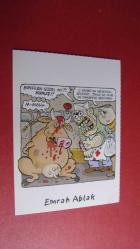 Efemera - Uykusuz 2018 -EMRAH ABLAK- Karikatür Temalı Kartpostal - kitantik - kitaLog