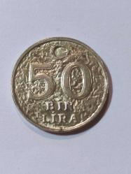 16910-KOLEKSİYONLUK T.C 50 BİN LİRA **1996 ** DÜNYA GIDA ZİREVESİ-ROMA**