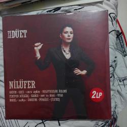 Nilüfer ambalajında lp plak 13 düet 2 lp