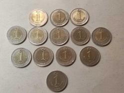 14498-KOLEKSİYONLUK T.C 1 YENİ TÜRK LİRASI **2005/2006/2007**13 ADET LOT SATIŞ**