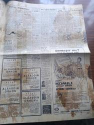 Hürriyet Gazetesi - 18 Temmuz 1969 - Yediler İçtiler Uyudular Dinlendiler Astronotlar Dün Uzay Sefası Yaptı - Muammer Kaylan Cape Kennedy'den Bildiriyor - Habeş İmparatoru İle Feza Merkezini Dolaştım - Süleyman Demirel Antalya'da CHP'ye Çattı - Luna 15 Çok Farklı Sinyaller Gönderiyor -  Apollo 11'in Uzayda Kıracağı Rekorlar - Tony Curtis Türkler Hakkında Bildiklerini Saydı Helva Lokum Hamam Ve Rusları Korkutan Askerler -  Uzay Merkezinde Astronot Neil'in Karısı Neil Ay'a Doğru Yola Çıkarken Onu Uğurladı - Tarkan Yazan Çizen Sezgin Burak - Amerikalı Astronotlarla Birlikte Ateş Böcekleri'nin Füzeleri Memiş İle Dervişi Ay'a İndirdi - Komili Çamaşır Sabunu - Ay'ın Yarını - Uzayda Kurulacak İstasyonlar Ay'a Yerleşmeyi Kolaylaştıracak - Ay'da İlk Barınaklar Fotoğraf - Subay Eşleri 35 Çocuğun Sünnet Düğününü Yaptı - Bizimkiler Çizen Sezgin Burak - Güngörmüşler Çizgi Roman - Fatoş Çizgi Roman - Dedektif Nik'in Maceraları Çizgi Roman