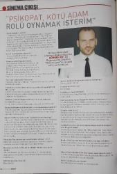 SABAH DERGİ GRUBU-SİNEMA DERGİSİ-POPÜLER SİNEMA DERGİSİ-6 TL-2011-SAYI:8-AĞUSTOS-SEZONUN GİŞE CANAVARLARI-TENTEN-SHERLOCK HOLMES 2-ÜÇ SİLAHŞÖRLER-EJDERHA DÖVMELİ KIZ-ALACAKARANLIK EFSANESİ ŞAFAK VAKTİ-YAKIN PLANDAKILER-İMKANSIZIN ŞARKISI YEŞİL FENER-FILM YAPMAK ISTIYORUM-SEYİRVCİLERİYLE BULUŞMANIN YOLLARI-2000'LERIN BALONLARI BU KEZ KÖTÜLERİ SEÇTİK!-30 FIYASKO ABARTILMIŞ FILM-JAMES FRANCO YENI FILMINI ANLATTI-MAYMUNLAR CEHENNEMI:BAŞLANGIÇ-TRAJIK BİR FRANKENSTEIN HIKAYESİ-EVRIMDEN DEVRIME-HAL JORDAN ILE UÇMAYA HAZIR MISINIZ?-İYİ BİR UYARLAMANIN KIŞISEL OLAI GEREKIR-GÜNÜMÜZÜN KLASIKLERI-BOX OFFICE VE YILDIZ TABLOSU-SEYİR DEFTERİ-ELEŞTİRİLER-HARRY POTTER VE ÖLÜM YADİGARLARI 2-AŞK VE KÜLLER-KANIMA GİR-AŞIRICILAR-SİNEMADAN ÇIKMIŞ İNSAN-ÖZEL SEANS-ADAM OLACAK ÇOCUK-JEFF NICHOLS-IŞIK VE GÖLGE-ATILLA DORSAY-AYIN OYUNCUSU-JAMES FRANCO-KÜLT FILMLER-ŞEKER ADAMIN LANETI-YEŞİLÇAM KLASIKLERI-SON BESTE-TV DIZILERI-BODY OF PROOF-SOUNTRACK-THE DOORS-DVD REHBER-SİNEMA ÇIKIŞI-DÜRGEN ÖZ-PATRONDAN KURTULMA