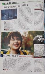 SABAH DERGİ GRUBU-SİNEMA DERGİSİ-POPÜLER SİNEMA DERGİSİ-6 TL-2011-SAYI:10-EKIM-YAKIN PLANDAKILER-BEHZAT Ç.-ÇELİK YUMRUKLAR-ZAMANA KARŞI-ANADOLU KARTALLARI-STEVEN SODERBERGH-YENI FILMI SALGIN,SINEMA KARIYERİ VE STUDYO SİSTEMI ÜZERINE KONUŞTU-RYANG COSLING & EMMA STONE-HOLLYWOOD'UN İKİ GENÇ YILDIZI ÇILGIN,APTAL AŞK'TA BULUŞTU-GÖÇÜN 50.YILINDA TÜRK SINEMASINDA ALMANYA-AYIN OYUNCUSU-HUGH JACKMAN-MODERN KLASIKLER-SEKS YALANLARI-DERT AĞLATIR AŞK SÖYLETİR-ÖLÜMSÜZLÜK KABUSU-BİLİMDEN UMUT KESILMEZ-BİZZE ÖZGÜ BİR PLISIYE-RINGLERDE METALIK ŞİDDET VAR-BUGÜNE KADAR ÇEKTİĞİM EN AĞIR FILMDI-BOX OFFICE VE YILDIZ TABLOSU-ELEŞTİRİLER-SİNEMADAN ÇIKMIŞ İNSAN-ÖZEL SEANS-ADAM OLACAK ÇOÇUK-CARY FUKUNAGA-IŞIK VE GÖLGE-ATILLA DORSAY-KÜLT FIMLER-KORKU KARNAVALI-YEŞİLÇAM KLASIKLERI-HUDUTLARIN KANUNU-TV DIZLERI-SOUNDTRACK-DVD REHBER-SINEMA ÇIKIŞI-ÖZLEM TEKIN-TENENBAUM AILESI-ISTANBUL-ALMANY'YA HOŞ GELDINIZ-ARKADAŞTAN ÖTE-KÖTÜ ÖĞRETMEN-ÖLDÜREN HATIRALAR