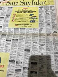 SABAH İSTANBUL GAZETESİ SABAH MELODİ GAZETESİ - 7 Kasım 1999 - Erdal Bilallar-Eczaneler-Güzellik Rehberi-Sağlık Rehberi-Sabah Sarı Sayfalar-Şenol Baştakar-İstanbulluların dert köşesi-İstanbul’da Kültür Sanat-Müfit gürtuna-Bülent ergün-AGİT-Swissotel-Tansaş Levent-Kiler tekstil-Erdal Çetin-Kağıthane gürsel mahallesi-Modoko mobilya-DMO göztepe deposunda-Boyut yayın grubu-MNG Bank-Boyut ev sineması-Sadberk Hanım Müzesi-Kartal eğitim ve araştırma hastanesi-Başhekim Necmi Kurt-Topkapı sarayı-Masko mobilya center-Sadık Şendil-Engin akbaş-Merve coşkun-İkiler tekstil-Swissotel-