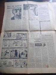 Son Havadis Gazetesi - 25 Mayıs 1962 - İnönü Canını Ortaya Koymuş Yazan Mümtaz Faik Fenik Köşe Yazısı - Adalet Partisi Ve CHP Merkez İdare Kurulları Toplanıyor - Siyasi Affın Tarihi Bugün Tesbit Edilecek - Birleşik Amerika 3. Feza Adamı Deniz albayı Carpenter'i Gönderdi - Yılın Fotoğrafı Eski Başsavcı Altay Ömer Egesel İle İzmirli Telefon Memuresi Ayten Akturan Yanyana - Telefoncu Ayten Akturan Hanım Varan VII - Gazetecilere Küfür Yağdıran Nurettin Egesel'i İstiklal Yaradılış Affetti - Celal Bayar Affedilirse İsviçre'ye Gitmeyecek - Resim Sanatla Tedavi Yazan Fikret Adil Köşe Yazısı - Ahmet Cevdet Paşa Yazan Ragıp Akyavaş - Bari Dernekleri Rahat Bırakalım Yazan Orhan Seyfi Orhon Köşe Yazısı - Amerikan Başkanı Kennedy Basın Toplantısında Dünya Konularında Bahsetti - Ava Gardner Fotoğraf - Maceralar Kralı Çizen Milt Caniff - Cengiz Han Çeviren B.D Yazı Dizisi - Şampiyonluk Yolunda Puan Farkı Üçe İndi - Fenerbahçe Galatasaray'dan Rövanşı Aldı - Beden Terbiyesi Genel Müdürü Fikret Altınel