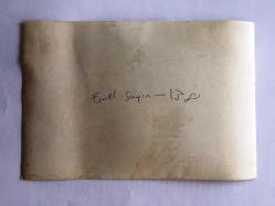 EMEL SAYIN'IN ORİJİNAL 2'Lİ FOTOĞRAF SETİ, 18 x 12 m EBADINDA - SİYAH & BEYAZ - EMEL SAYIN BİR KAMU DAİRESİNDEN HALKIN ve POLİSLERİN EŞLİĞİNDE ÇIKARKEN ÇEKİLMİŞ 2 FARKLI KARE, 1980'LER