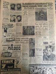YENİ SABAH GAZETESİ 7 ŞUBAT 1959 YIL :21 SAYI :7160--Karamanlis Yeni Sabah a Beyanat Verdi --Zamlar Meclis de sert tartışmalara yol açtı---CHP istimlak için meclis den tahkikat istedi ---B.Almanya  mali yardımı kesmediğini açıkladı ---Dünkü kazalarda on altı kişi can verdi ---Kırşehir şilepi Samsun da yanıyor --İki müthiş haber :Siyavuşvil ---İstanbul Rehberi ---Dz.Bankası ile liman kontrol dairesi arasında ihtilaf çıktı ---Tops ithal edilirse yapağı elde kalacak --Çankırı cezaevinde büyük bir arbede ---Sinema :Kader Böyle İstiyordu ,Sevmek Günah Mı ?----Basketbolda Fenerbahçe D.Şafaka Oynuyor ---Şampiyon namzedi Fenerbahçe B.Spor u rahat yenebilir --Genç karma maçları 8 bölgede başladı ---B.Ahmet ,Gürcan ,Münir kadro harici bırakıldılar ---Turgay Arjantin e orada kalmak kararıyla gitti --Askeri üsler hususunda anlaşmaya varılıyor --