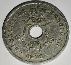 BELÇİKA 1902   10  CENTIM