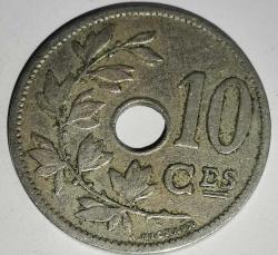 BELÇİKA 1906   10  CENTIM