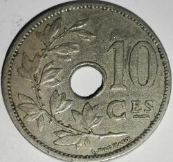 BELÇİKA 1906   10  CENTIM