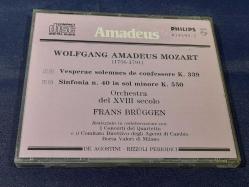 MOZART VESPERAE SOLEMNES - SINFONIA 40 FRANS BRUGGEN MÜZİK CD