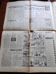 Son Havadis Gazetesi - 17 Ocak 1967 - Temyizdeki Rüşvet Olayı Yazan Mümtaz Faik Fenik Köşe Yazısı - Savcılık Eski Emniyet Müdürü Ahmet Demir Hakkında Tahkikat Açtı - Şiddetli Tipi Hayatı Felce Uğrattı 8 Kişi Donarak Öldü - Başbakan Süleyman Demirel Ankara'ya Döndü - Turhan Feyzioğlu Bülent Ecevit'e Ağır Cevap Verdi Rejime Kastedenlerin Karşısında Birleşmeliyiz- Büyü Yapan Musevi Abraham Marzuhi 2 Yıl Ceza Aldı - Gülbeyaz Yazan Ragıp Şevki Yeşim Yazı Dizisi - Hz. Ali Ve Suffin Muharebeleri Hazırlayan Yusuf Ziya İnan Yazı Dizisi - Aradığım İnsan Yazan Perihan Parla Yazı Dizisi -  Fezada Savaş Çizgi Roman - Kara Sinan'ın Yeni Macerası Bir Elmanın Yarısı Çizen Yücel Köksal  - Cibali Karakolu - Adı Aylin Namı Diğer Türkan Şoray Ve Ediz Hun Fotoğraf - İslam'ın Dört Halifesi Yazan Zuhuri Danışman Yazı Dizisi - Milli Futbolculara İzin Verilmeyince Fenerbahçe Spor Toto Turnuvasından Çekildi - Şampiyonluğa Gidiyoruz Diyen Adnan Süvari Gegiç'ij Hücum Taktiği Hatalı İdi Dedi - Haftanın Takımı