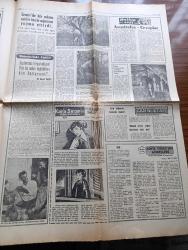 Son Havadis Gazetesi - 17 Ocak 1967 - Temyizdeki Rüşvet Olayı Yazan Mümtaz Faik Fenik Köşe Yazısı - Savcılık Eski Emniyet Müdürü Ahmet Demir Hakkında Tahkikat Açtı - Şiddetli Tipi Hayatı Felce Uğrattı 8 Kişi Donarak Öldü - Başbakan Süleyman Demirel Ankara'ya Döndü - Turhan Feyzioğlu Bülent Ecevit'e Ağır Cevap Verdi Rejime Kastedenlerin Karşısında Birleşmeliyiz- Büyü Yapan Musevi Abraham Marzuhi 2 Yıl Ceza Aldı - Gülbeyaz Yazan Ragıp Şevki Yeşim Yazı Dizisi - Hz. Ali Ve Suffin Muharebeleri Hazırlayan Yusuf Ziya İnan Yazı Dizisi - Aradığım İnsan Yazan Perihan Parla Yazı Dizisi -  Fezada Savaş Çizgi Roman - Kara Sinan'ın Yeni Macerası Bir Elmanın Yarısı Çizen Yücel Köksal  - Cibali Karakolu - Adı Aylin Namı Diğer Türkan Şoray Ve Ediz Hun Fotoğraf - İslam'ın Dört Halifesi Yazan Zuhuri Danışman Yazı Dizisi - Milli Futbolculara İzin Verilmeyince Fenerbahçe Spor Toto Turnuvasından Çekildi - Şampiyonluğa Gidiyoruz Diyen Adnan Süvari Gegiç'ij Hücum Taktiği Hatalı İdi Dedi - Haftanın Takımı