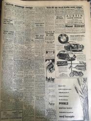 YENİ SABAH GAZETESİ 11 ŞUBAT 1959 YIL :21 SAYI :7164--Zürih de anlaşmaya varılıyor --CHP Mebus maaşlarına zam teklifini red edecek --Memleketimde  mühim bir beyin ameliyatı yapıldı ---Ege de satılan tütünler 40 milyon kiloyu buldu ---Yüzde 100 zam birçok üreticiyi zarara sokuyor --Ankara da kız talebeler pavyonlarda aranıyor ---Cesetli sokaklar :Siyavuşgil ---İki memur vakıflara ait bir binayı satmış --İstanbul Rehberi ---Dz .Bankası izdihamı önleyecek halde değil ---Galatasaray la Karagümrük lig de son defa karşılaşacak ---Fenerbahçe ve Galatasaray yüzde 60 da ısrar ediyor --Beşiktaş ta üç futbolcu için tahkikat komitesi kuruldu --Jon Konrads ın yeni bir dünya rekoru :400 m.4.19---