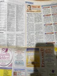 SABAH İSTANBUL GAZETESİ SABAH MELODİ GAZETESİ - 10 Kasım 1999 - Erdal Bilallar-Eczaneler-Güzellik Rehberi-Sağlık Rehberi-Sabah Sarı Sayfalar-Şenol Baştakar-İstanbulluların dert köşesi-İstanbul’da Kültür Sanat-Mustafa Sarıgül-Yavuz asdemir-Baymak-Eyüp-Fatih-Eminönü-Kağıthane-Engin Akbaş-Mustafa sarıgül-Laser epilasyon Merkezi-Mezoterapi-Cındy zayıflama ve güzellik merkezi-Türk böbrek vakfı-Erdal Çetin-Sarıyer Belediye başkanı Sedat Özsoy-Eminönü belediye başkanı Lütfi Kibiroğlu-Su perisi estetik merkezi-Ayça Güzellik estetik-Şenay Saraç-Ahmet Okumuş Spor ve sağlık Tesisleri-Can Spor-Özel Esternom kursu-Sen hiç ateşböceği gördün mü-Cem yılmaz bir tat bir doku-Ferhangi şeyler-Eski çamlar bardak oldu-Yukarıda biri mi var-gazanfer özcan-Atatürk’ün İstanbulu -Derin Mobilya-Klasduş-İstanbul otomobil kulübü