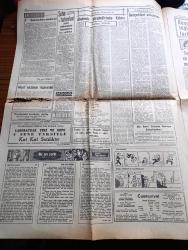 Cumhuriyet Gazetesi - 17 Ağustos 1964 - Bugün Beklenen Birleşmiş Milletler Arabulucusu Tuomioja Kalp Krizi Geçirdi - Rumlar Moskova'ya Bir Heyet Gönderdiler - Erenköylü Türk Mücahidi Sadrettin Kemal Anlatıyor Rumlar İstedikleri Kadar Takviye Alsınlar Artık Bizi Yenemezler - Adalet Partisi Kıbrıs Konusunda Hükümetin İzahatta Bulunmasını İsteyecek - Yüzlerce Hacı Adayı Dün Meryem Ana'yı Ziyaret Etti - Good Year İşçileri Grevle İlgili Olarak Sessiz Yürüyüş Yapacaklar - Yaşar Kemal'in Eseri İnce Memed Filme Alınıyor - Bay Oscar Karikatür - Profesör Nimbüs'ün Maceraları Çizgi Roman - Bağımsız Kıbrıs Devleti Mi Yazan İlhan Selçuk Köşe Yazısı - El Yazısını Okuyarak Daktilo Eden Elektronik Alet - Ses Taklit Eden Makine Yapıldı - Venedik Film Festivali'nin Şeref Misafiri Susuz Yaz'dan Bir Sahne Fotoğraf - Kürek Milli Takımımız İsrail'i Mağlup Etmeyi Başardılar - İzmir Ve Ankara'da Spor Toto Maçları - Kalecisiz Karşıyaka Altay'a 5 0 Yenildi - Galatasaray 3 Feriköy 2-Şöhretli Raketler İstanbul'da