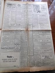 Cumhuriyet Gazetesi - 17 Ağustos 1964 - Bugün Beklenen Birleşmiş Milletler Arabulucusu Tuomioja Kalp Krizi Geçirdi - Rumlar Moskova'ya Bir Heyet Gönderdiler - Erenköylü Türk Mücahidi Sadrettin Kemal Anlatıyor Rumlar İstedikleri Kadar Takviye Alsınlar Artık Bizi Yenemezler - Adalet Partisi Kıbrıs Konusunda Hükümetin İzahatta Bulunmasını İsteyecek - Yüzlerce Hacı Adayı Dün Meryem Ana'yı Ziyaret Etti - Good Year İşçileri Grevle İlgili Olarak Sessiz Yürüyüş Yapacaklar - Yaşar Kemal'in Eseri İnce Memed Filme Alınıyor - Bay Oscar Karikatür - Profesör Nimbüs'ün Maceraları Çizgi Roman - Bağımsız Kıbrıs Devleti Mi Yazan İlhan Selçuk Köşe Yazısı - El Yazısını Okuyarak Daktilo Eden Elektronik Alet - Ses Taklit Eden Makine Yapıldı - Venedik Film Festivali'nin Şeref Misafiri Susuz Yaz'dan Bir Sahne Fotoğraf - Kürek Milli Takımımız İsrail'i Mağlup Etmeyi Başardılar - İzmir Ve Ankara'da Spor Toto Maçları - Kalecisiz Karşıyaka Altay'a 5 0 Yenildi - Galatasaray 3 Feriköy 2-Şöhretli Raketler İstanbul'da