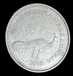 Makedonya 2008 10 Dinar