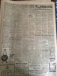 YENİ SABAH GAZETESİ 1 ŞUBAT 1959 YIL :21 SAYI :7154---Kasım Gülek Ben vazifemi yaptım dedi ---Orta Anadolu Ovaları da sel tehdidi altında --Bir Gençlik Vekaleti Kurulması İsteniyor ---440 Milyon dolarlık dış borçlar taksite bağlandı ---Eski Amerikan Elçisi Mc Ghee İstanbul da --PER uçağını kaçıranlar dün şehrimize getirildi --Gümrüklerde ,hangi malların tevzi dışı bırakıldığı bilinmiyor ---5 Yaşında bir çocuk polisin elinde kaldı ---Bir Komünist uşağının savurduğu hezeyanlar ---Ayak bastı parası :Siyavuşgil ---İstanbul Rehberi ---Albay A.Arif iddia ediyor :Kasım ı ben başvekil yaptım --Edebiyat Fakültesine 480 talebe alınacak ---Rus Atom Şehrinin Esrarı Çözüldü---I.Spor Beşiktaş oynuyor --Modaspor Fenerbahçe yi 67-60 mağlup etti --K.Paşa ,Galatasaray ı dün terletti :2-4---Darüşşafaka Galatasaray karşısında  galibiyeti kaçırdı --Vefa yı nihayet dün B.Spor yendi :3-2---Türkiye milli olimpiyat komitesinin kararları ---Kızlararası voleybolda Fenerbahçe şampiyon ---