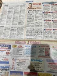 SABAH İSTANBUL GAZETESİ SABAH MELODİ GAZETESİ - 27 Ekim 1999 - Erdal Bilallar-Eczaneler-Güzellik Rehberi-Sağlık Rehberi-Sabah Sarı Sayfalar-Şenol Baştakar-İstanbulluların dert köşesi-İstanbul’da Kültür Sanat-Engin Akbaş-Üsküdar belediye başkanı Yılmaz Bayat-Gaziosmanpaşa-baymak kombi-Bahçelievler kocasinan-Fatih Fındıkzade-İstinye koyumuz-Sarıyer büyükdere-Bakırköy kartaltepe-Zeytinburnu yeşiltepe-Maltepe idealtepe-Erdal çetin-Kenan korkmaz-La dantela-cındy zayıflama ve güzellik merkezi-can spor-Klasduş-Güzel ve çirkin-elma dersem çık-Sen hiç ateş böceği gördün mü-Nejat uygur-Saffet Bulut