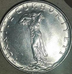 TÜRKİYE  1968  25  KURUŞ