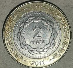 LOT.1 » ARJANTİN 2011   2 PESOS