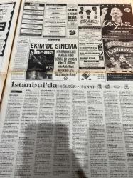 SABAH İSTANBUL GAZETESİ SABAH MELODİ GAZETESİ - 14 EKİM 1999 - Erdal Bilallar-Eczaneler-Güzellik Rehberi-Sağlık Rehberi-Sabah Sarı Sayfalar-Şenol Baştakar-İstanbulluların dert köşesi-İstanbul’da Kültür Sanat-cem yılmaz bir tat bir doku-1885 ses ortaoyuncular tiyatrosu-Notting hill-Ferhan Şensoy-sinema dergisi-üç baba hasan-güzel ve çirkin-levent kırca-Oya başar-Yavuz Asdemir-Ramazan Yazgan-Hasan Kaynar-Süleyman demirel-İstanbul servis aracı işletmecileri odası başkanı ömer kotan-Hasan kaynar-Süleyman demirel-Burcu özdoğru-Funda Saç-Işıl zeyferoğlu-Şermin yıldırım-Hasan boyraz-Telekom-Ümraniye alemdağ-Kartal cevizli-şişli kurtuluş-Bahçelievler yenibosna-Beşiktaş yeni levent-Zeytinburnu-Şişli kurtuluş caddesi-Erdal çetin-Engin Akbaş-Uğur doğrugüven-İstanbul valisi erol çakır-Eminönü belediye başkanı Lütfi Kibiroğlu-Aysen Bilge Sezgin-Ayderm dermatoloji merkezi