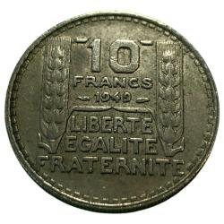 Fransa 10 Frank 1949 ÇÇT+
