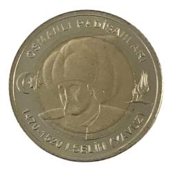2024 1 Lira Osmanlı Padişahları Serisi I. Selim (Yavuz) (1470-1520)
