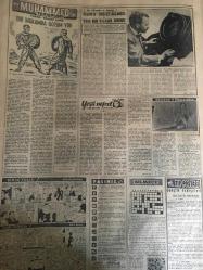 YENİ SABAH GAZETESİ 18 OCAK 1959 YIL :21 SAYI :7140---Kabine ve DP genel idare kurulu dün de toplandı --Kırkağaç ovası sular altında --Basına çartma hevesine CKM Partisine de tutuldu --Zorlu -Averof yarın Paris te görüşecek ---Eisenhower  ,Mikoyan ı dün sabah kabul etti ---Ne tarafta ,Hasbi Bey :Siyavuşgil --Fidel Castro 245 kişiyi daha kurşuna dizdirtecek ---İslamiyet mevzuunda tartışmalı konferans --Fenerbahçe -Galatasaray ---Beşiktaş ,Beykoz dan rövanşı aldı :4-2--Galatasaray Fenerbahçe den kilo ağır  basıyor --K.Gümrük Adalet i de 1-0 mağlup etti ---Galatasaray Seçim i Sadık Giz kazandı ---Kasım Gülek Öztrak ve Satır ı muavin seçti --Mardin canavarı Hıdır Çeçen idam edildi --Zeki Müren ,Celal Şahin ,N.Köksal Muvakkar E.Taluy u :K.Nadir , P Sözeri, M .Mukadder S.Garanı istiyor