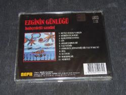 EZGİNİN GÜNLÜĞÜ - BAHÇEDEKİ SANDAL -SIFIR AMBALAJINDA DÖNEM BASKISI MÜZİK CDSİ