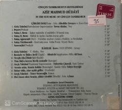 Cinuçen Tanrıkorur'un Bestelerinde Aziz Mahmud Hüdai / CD