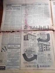 Ulus Gazetesi - 16 Ekim 1960 - Köpek Davası 20 Ekim Tarihine Birakldo- Savcı Celal Bayar Ve İbrahim Ökmen'in Memuriyetten Mahrumiyetlerini İstedi - İdamı İstenen 6 7 Eylül Sanıkları 60'ın Üstünde - Celal Bayar Ve Nedim Ökmen İçin İstenen Cezalar - Celal Bayar'ın Kızı Nilüfer Gürsoy Dünkü Duruşmayı Takip Etti - Celal Bayar Köpek Davasında Kendini Savunurken Fotoğraf - Nedim Ökmen Niçin İstifa Etmediniz Suali Karşısında Susuyordu Fotoğrafı - Basın Konusunda Görüş Ayrılığı Yazan Cihad Baban - Çinli Kızın Aşkı Yazan Paul Ernest Yazı Dizisi - Tarihi Duruşmadan Notlar - Yüksek Adalet Divanı Tarafsızlığıyla Dünya Adalet Tarihinde Mümtaz Bir Yer Alacak - Adnan Menderes'in Avukatı Burhan Apaydın - Yassıada'da Düşükler Adalet Huzuruna Çıktı Yazan Teoman Karahun - Yassıada Mektubu Yazan Kemal Zeki Gencosman - Muhittin Kılıç Bari Başkanı - Fenerbahçe İzmir'de Rekor Kırdı 7 1 - Gençlerbirliği İstanbul'da Beykoz'a 2 0 Yenildi - Yassıada  Adalet Tecelli Ediyor Fotoğraflar - Yayla Makarnası
