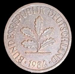 Almanya 1984 J 1 Pfennig